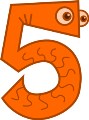 Number 5 clip art