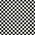 Pinched Squares - Optical Illusion Picture