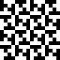 Tetris Blocks - Optical Illusion Picture