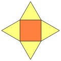 Square Pyramid Net - Free Math Photos & Images