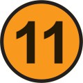 Number 11 - Free Picture of the Number Eleven