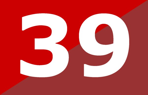 Attēlu rezultāti vaicājumam “number 39”