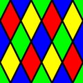 Colorful Diamond Pattern Picture