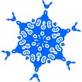 Snowflake Kaleidoscope - Pictures of Geometric Patterns & Designs