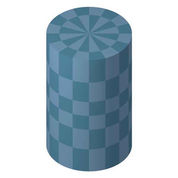 This picture features a cylinder. A cylinder is a curved 3D shape with 2 circle shapes at either end connected by straight parallel sides.