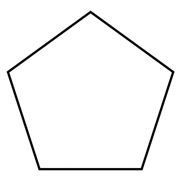 Diagonales pentagone