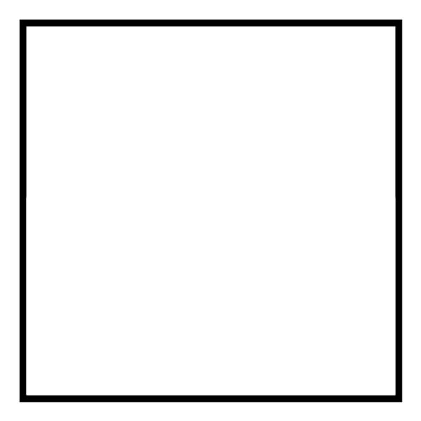This picture features a square. A square is a polygon (2D shape) with 4 sides and 4 interior angles which add to 360 degrees.