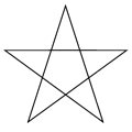 Pentagram Star Picture - Images of Shapes