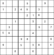 Hard Printable Sudoku Puzzle Number 6