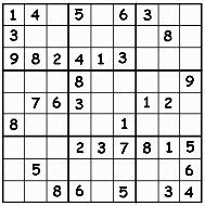 Medium Printable Sudoku Puzzle Number 2