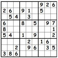 Medium Printable Sudoku Puzzle Number 3