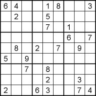 Medium Printable Sudoku Puzzle Number 8