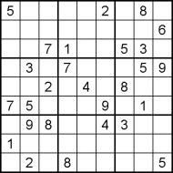 Medium Printable Sudoku Puzzle Number 9