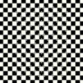 Pinched Squares - Optical Illusion Picture