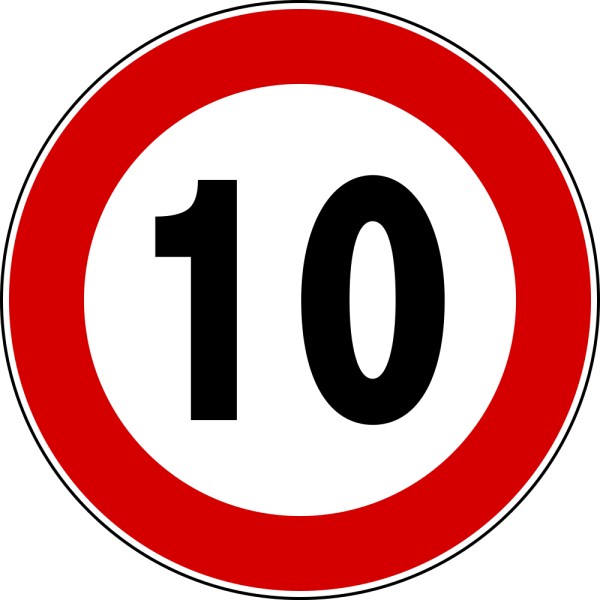 Number 10 - Free Picture of the Number Ten