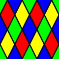 Colorful Diamond Pattern Picture