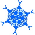 Snowflake Kaleidoscope Picture