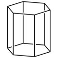 Hexagonal prism picture