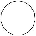 Pentadecagon Picture - Images of Shapes
