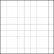 9x9 Sudoku Puzzle Template