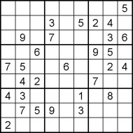 Children's Sudoku Puzzles