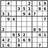 Free Printable Medium Sudoku with the Answer #5270